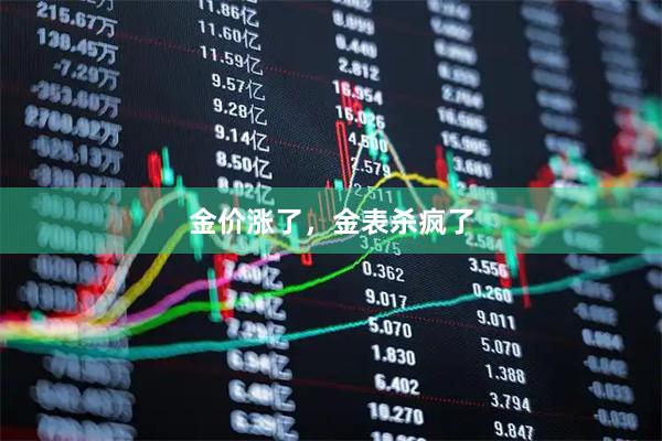 金价涨了，金表杀疯了